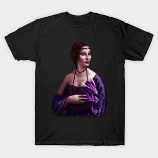 Lady with Draco T-Shirt